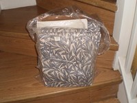 william morris willow indigo blackout pair curtains  90   ins wide x 72 ins long