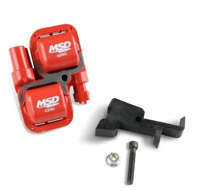 4250 MSD Blaster Power Sports Coil, Red