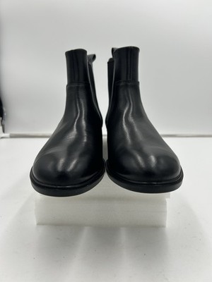 ECCO Women's Touch 15 Chelsea Black Leather Boots Size EUR 40 US 9-9.5