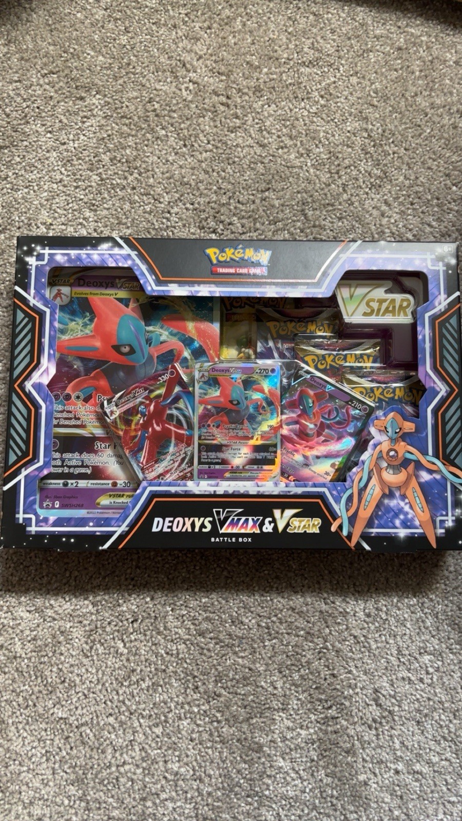 Pokémon TCG Deoxys VMAX & VSTAR Battle Box
