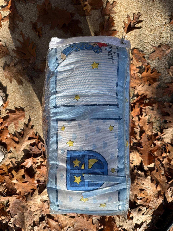 Juego de cama para cuna Paddington Bear nuevo vintage Foto 4 de 4