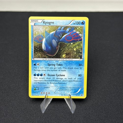 NM FRESH Kyogre XY51 Pokemon Black Star Promo Holo RARE CONDITION SWIRL!