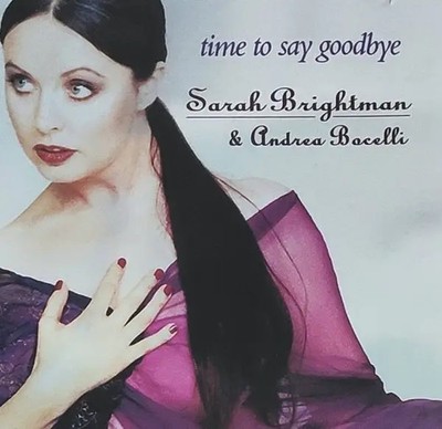 CD SINGLE Sarah Brightman & Andrea Bocelli Time To Say Goodbye Angel