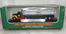 New Vintage 2004 Hess Miniature Tanker Truck NIB Working Lights 40th Anniversary