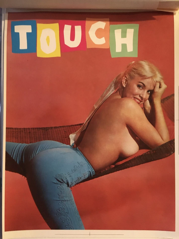 June Wilkinson Modern Man Magazine 1959 Touch #3 Printer's Proof Calendar Photo Foto 4 de 4