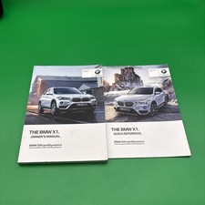 2017 BMW X1 OWNERS MANUAL Quick Reference Guide With Free Shipping