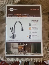InSinkErator View Instant Hot & Cold Water Dispenser - Faucet & Tank, HC-View-SN