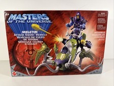 MASTERS OF THE UNIVERSE 200X MOTU SKELETOR'S ATTACK SQUID VEHICLE BRAND NEW 2001