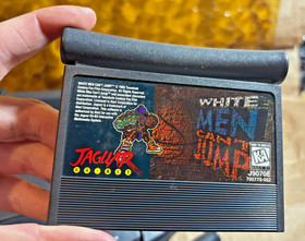 1990s Atari Jaguar Console in Original Box w/ Controller, Adapters, Cords, Games