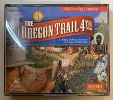 The Oregon Trail 4th Edition PC CD-ROM 3 Disc Set The Learning Company Game