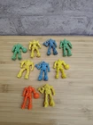 Vintage Gundam Keshi Mini Robot Figures Lot Of 9 Vending Machine Toy Miniatures