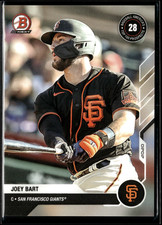 Joey Bart - 2021 Bowman NEXT Card BA-70 - Print Run: 750 San Francisco Giants