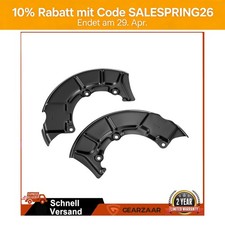 2x Ankerblech Bremsscheibe Vorne L & R für Audi A3 8L VW Bora Golf 4 Skoda Tsqfn