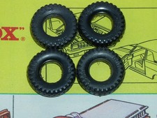 Original Lesney Matchbox 15x30 Black Plastic Tyres 4 For 28d Mack 69b Hatra Original Lesney Matchbox 15x30 Black Plastic Tyres 4 For 28d Mack 69b Hatra