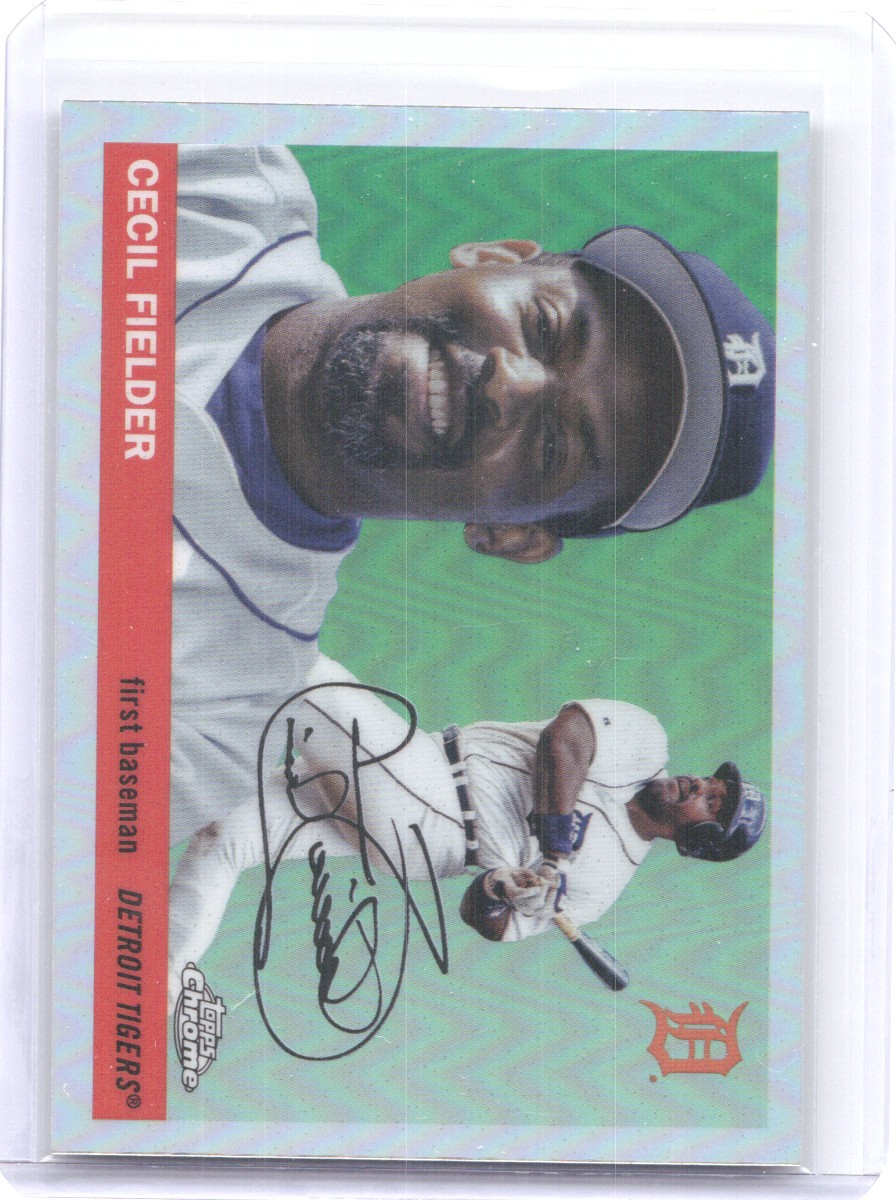 2025 Topps Chrome Platinum #440 Cecil Fielder Refractors