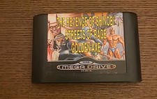 Jeu Megadrive Meg GAMES 2-THE REVENGE OF SHINOBI /STREET OF RAGE GOLDEN AXE
