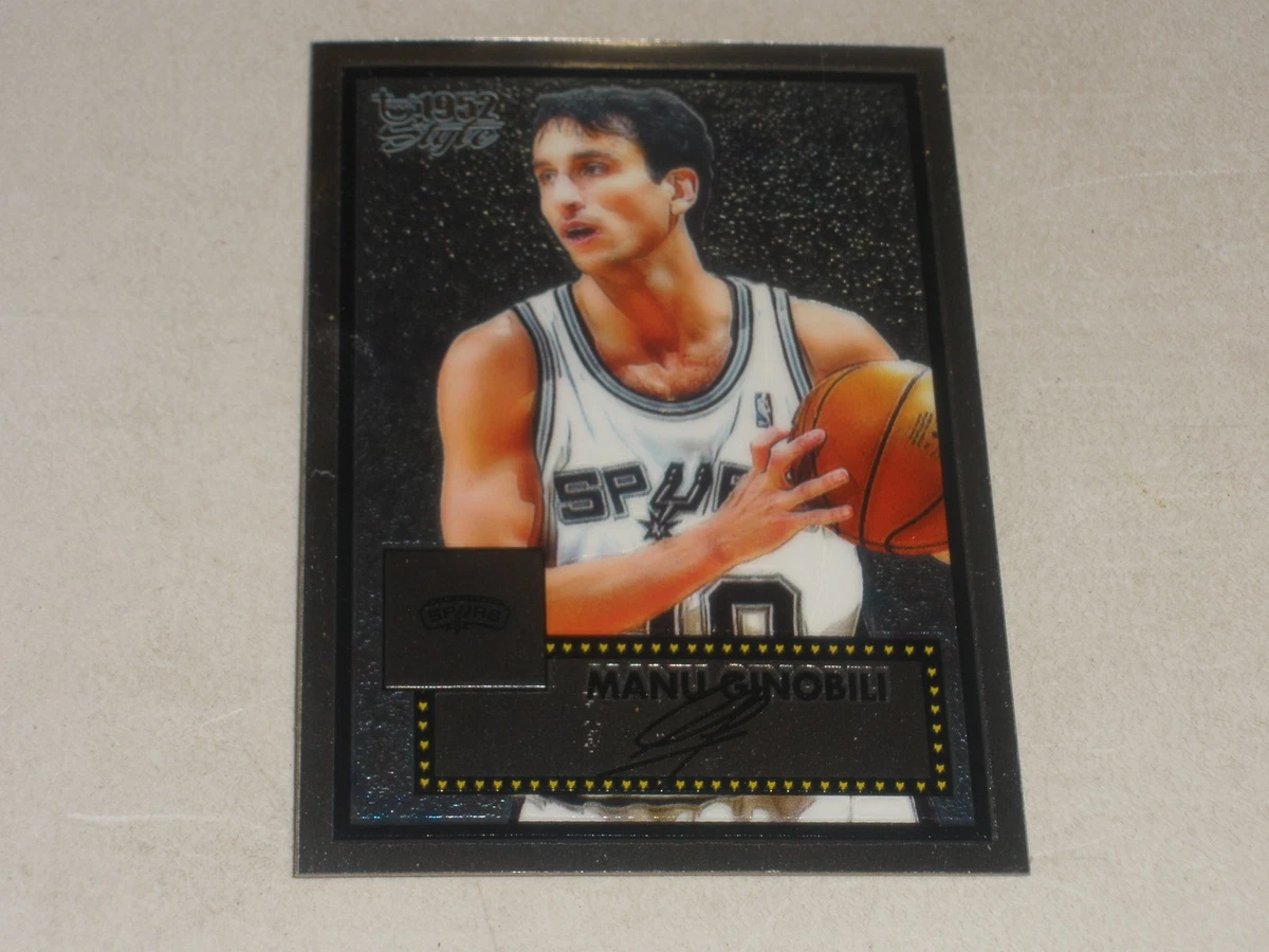 Topps Manu Ginobili Basketball Serial Numbered Sports Trading 