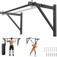 Pull up Bar for Doorway and Wall Mount - Chin up Bars for Home Gym, 36   /52    in