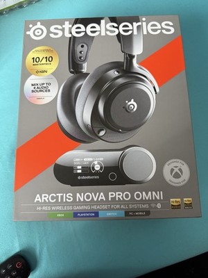 SteelSeries Arctis Nova Pro Omni Graphit Wireless Gaming Headset Neuwertig