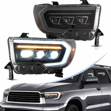 VLAND LED Headlights For 2007-2013 Toyota Tundra & 08-20 Sequoia w/Sequential