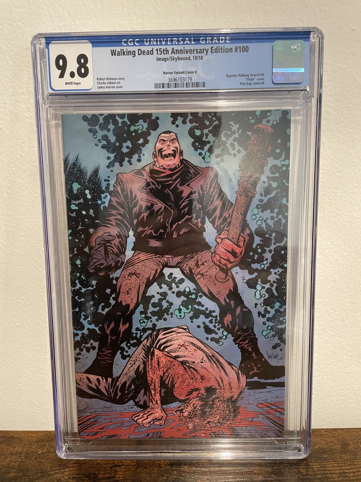 The Walking Dead #100 (15th Anniversary Harren Secret Variant) Value -  GoCollect