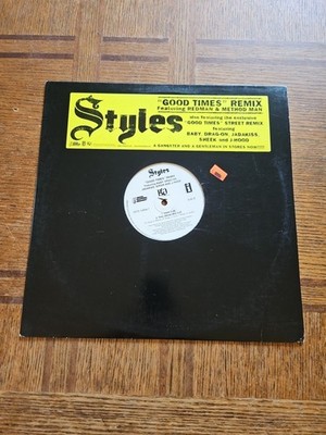 Styles P Feat. Redman & Method Man ''Good Times'' Promo Single Vinyl Record...