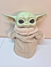 Star Wars Mandalorian The Child 11" Plush Baby Yoda Grogu Doll Mattel Pellet Bot