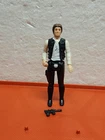 Star Wars 1977 Han Solo Small Head With Original Kenner Blaster