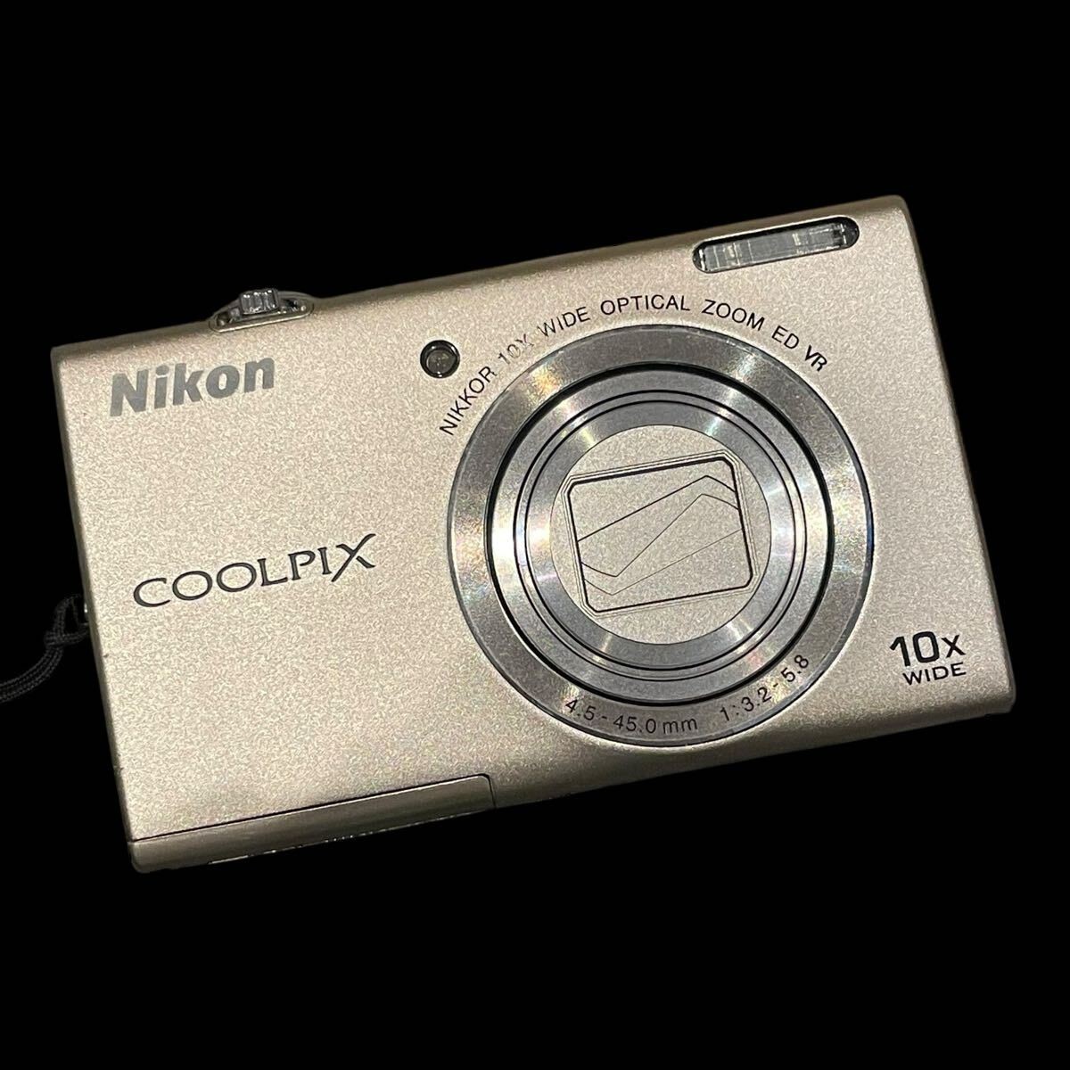 Nikon - COOLPIX S6200 プラチナシルバー  M333 Amazon.com : Nikon COOLPIX S6200 16 MP Digital Camera with