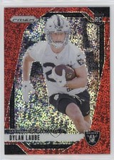 2024 Panini Prizm Rookies Red Sparkle Prizm Dylan Laube #330 1qo5