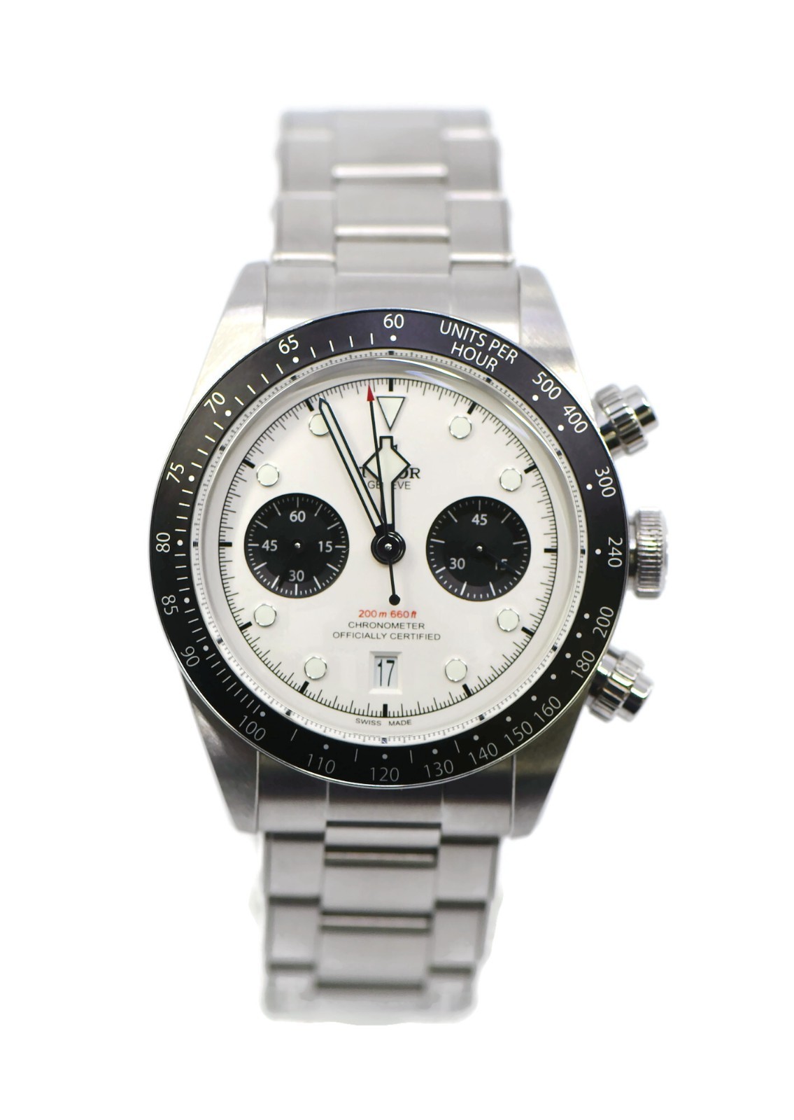 Tudor Black Bay Chronograph 79360N Stainless Steel Men's Watch