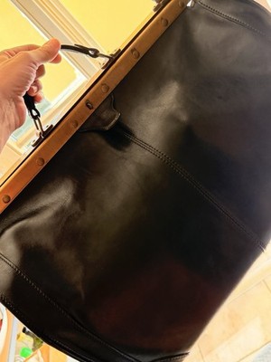 Doktor/Hebammen Leder Tasche