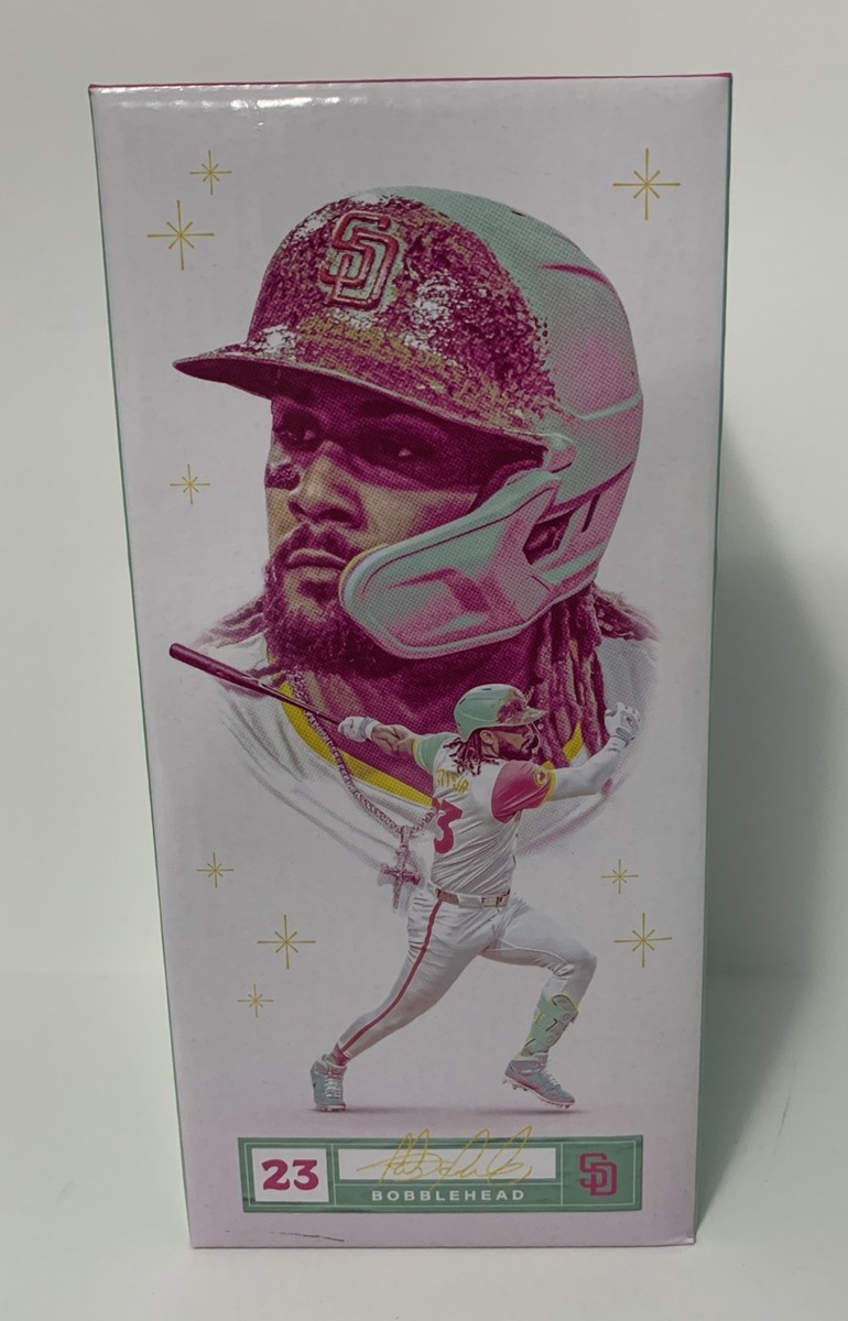 タティスjr バットフリップボブルヘッド 球場配布品 パドレス シティコネクト タティスjr バットフリップボブルヘッド 球場配布品 パドレス