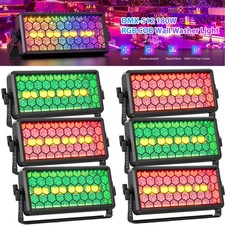 10PCS 180W RGB COB LED Wall Wash Light Strobe DMX Stage Beam Light Party Light