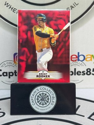 2025 Topps Stadium Club Baseball - Brent Rooker rot #14 Leichtathletik