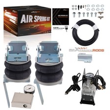 2X Luftfederung + 12V Kompressor Kit for Ford Transit TWIN RWD 350 RWD 2001-