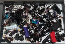 Mixed Lot of 99 Various Brand Sunglasses - Used - Men’s / Women’s & Misc.
