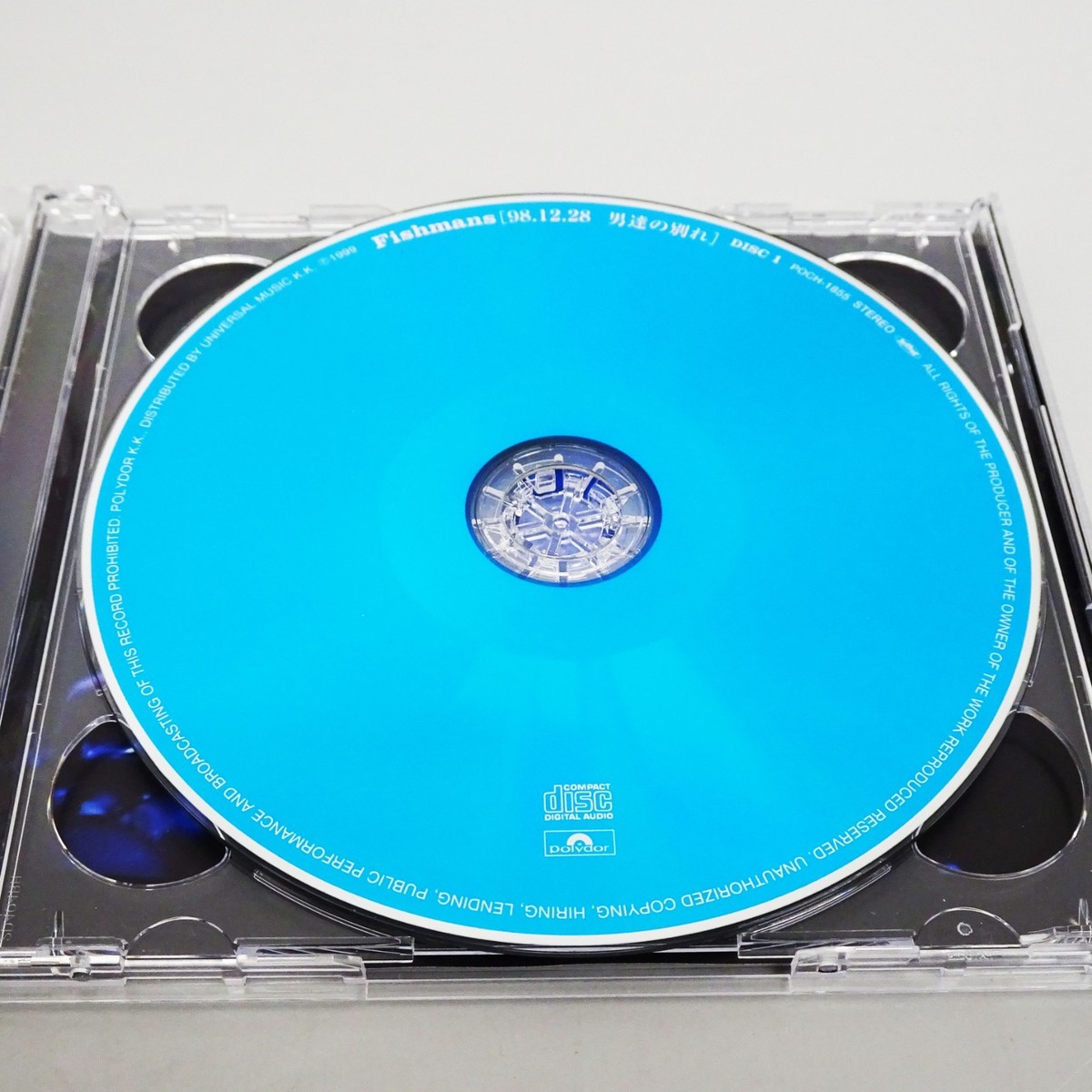 Fishmans CD 98.12.28 Live Otokotachi no Wakare 2Discs POCH-1855