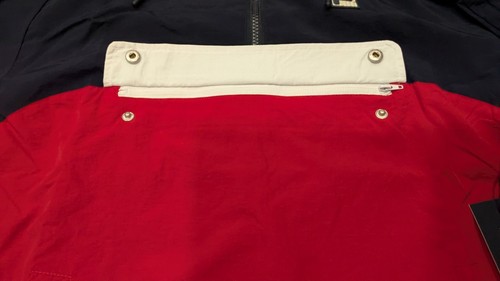 Fila Men's Vintage Macker 1/2 Zip Up, Windbreaker, Nylon Jacket, Size Large NEW - Picture 7 of 10