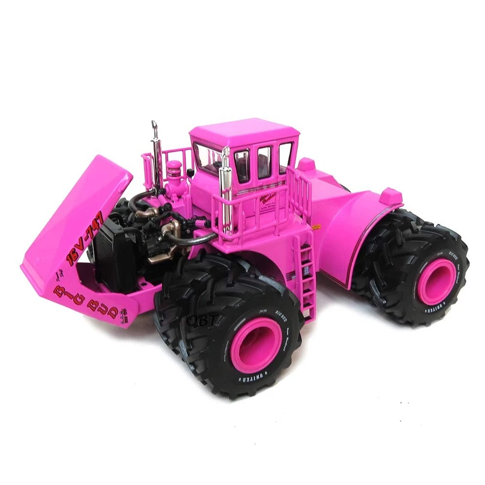 1:64 Big Bud 747 Silver Series Tractor PINK CHASE by Die Cast Promotions 40112 - Image 3 of 4