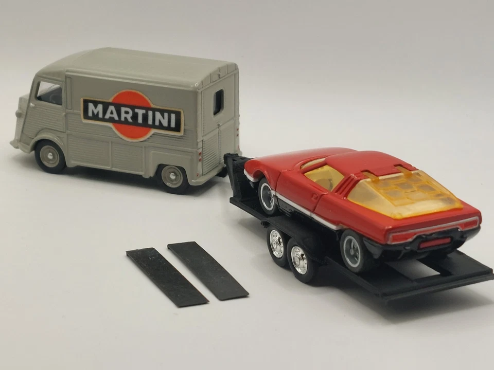 "Les Séries Spéciales" Citroen Hy + Gs Camargue Bertone Martini Echelle 1/55 . - Photo 3/4