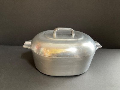 Vintage Wagner Ware Sidney O Magnalite 4265-P Oval Roaster w/ Lid