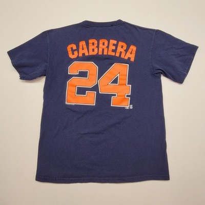 D's TEES NICE! ''MIGUEL CABRERA''  #24 T-SHIRT SIZE: MED DETROIT RETRO 313