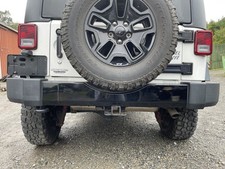 2014-2018 Jeep Wrangler Rear Bumper Cover Black Pcpw7 50k 49144