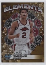 2023 Bowman U Best Elements of the Game Gold Refractor 31/50 Trevon Brazile nd3