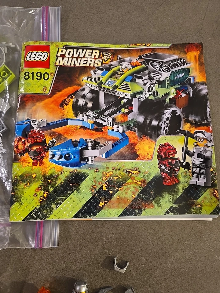 LEGO 8190: Claw Catcher - Power Miners [2010] 100% Complete + Instructions - Image 2 of 4