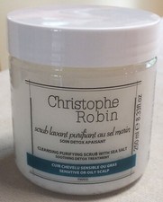 Christophe Robin Cleansing Purifying Scrub w/Sea Salt 8.33 fl.oz/250 ml Paris