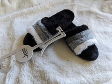 Inc Faux Fur Multicolor Slipper M 7/8