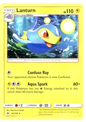 Lanturn 50/149 Sm Base Set Regular