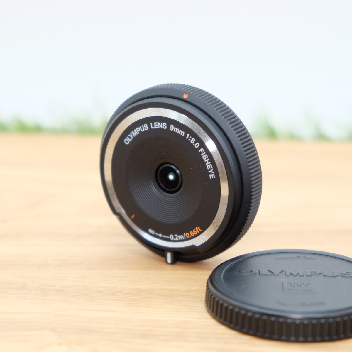 Olympus 9mm f/8 Lens BCL-0980 Fisheye Black Camera W/ Box